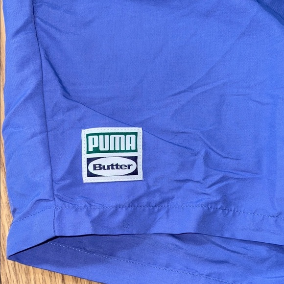 Puma Purple and White Athletic Shorts - Picture 2 of 5